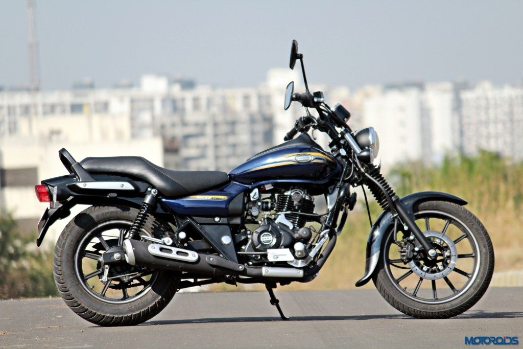 Bajaj Avenger Street 150 side profile(r)