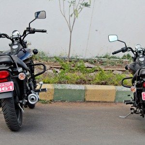 Bajaj Avenger Street  and  rear