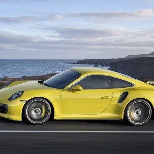 Embargo   CET  December  new Porsche  Turbo S Coupe profile