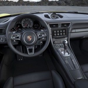 Embargo   CET  December  new Porsche  Turbo S interior