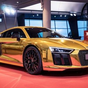 Gold Audi R V Plus