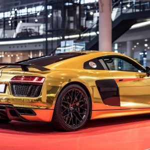 Gold Audi R V Plus