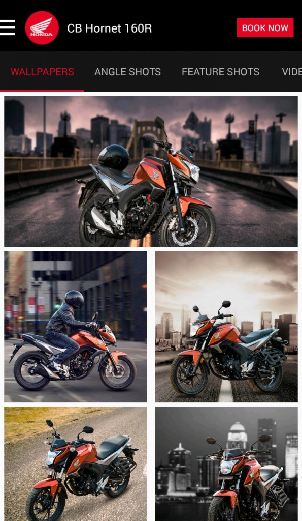 Honda CB Hornet 160R app (3)