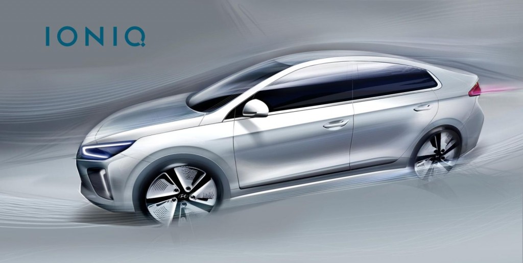 Hyundai IONIQ exterior teaser