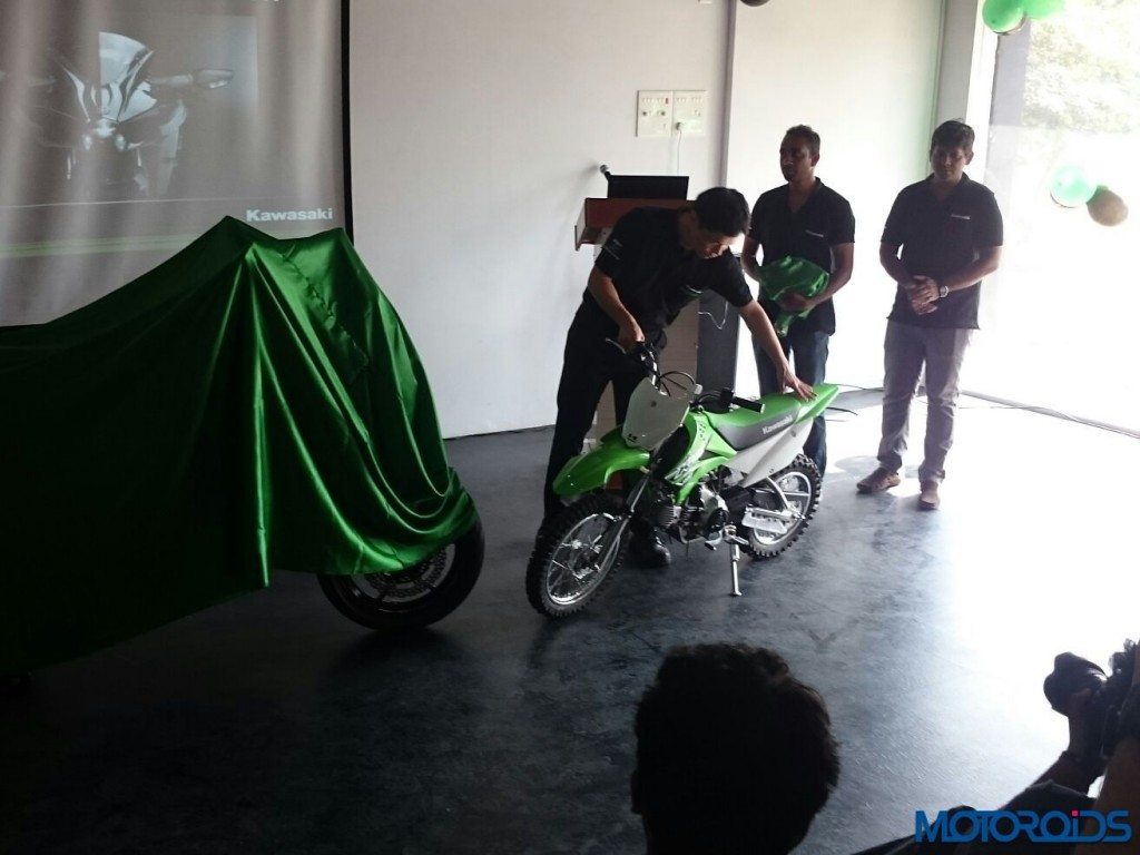 Kawasaki KLX110 India Launch - 2