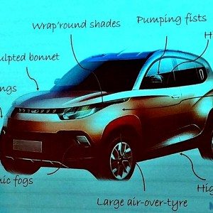 Mahindra KUV Design
