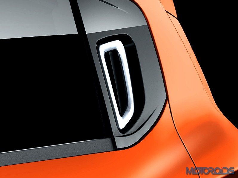 Mahindra KUV100 Hidden Rear Door Handle