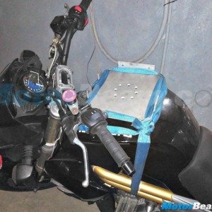 Mahindra Mojo ABS Spied