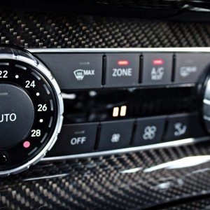 Mercedes AMG G Crazy Colour Air conditioning controls