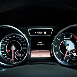 Mercedes AMG G Crazy Colour Instrument cluster