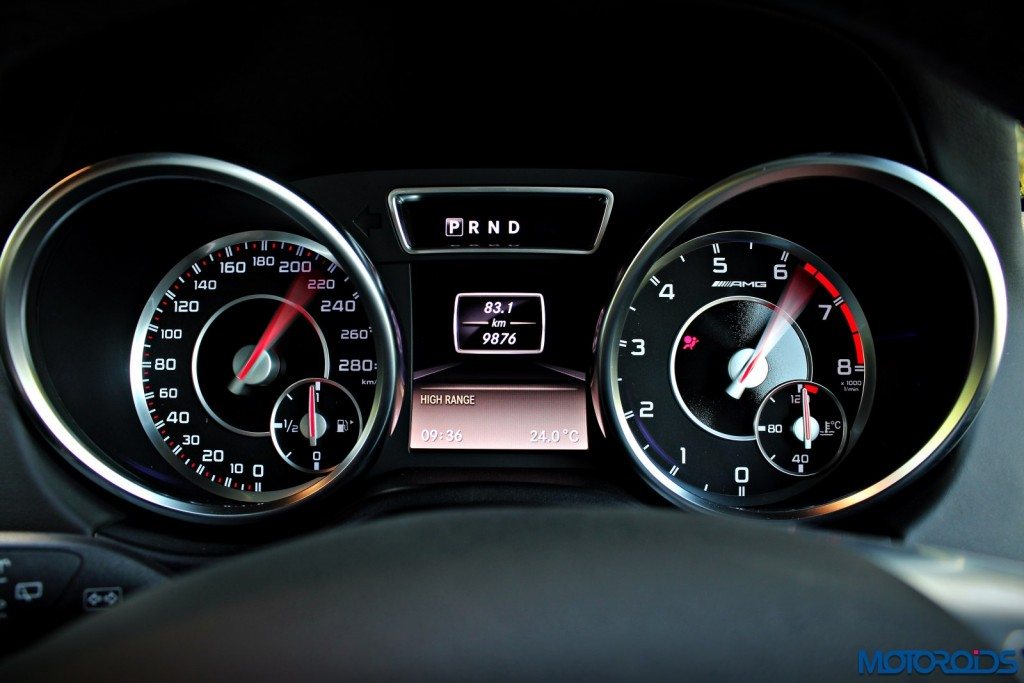 Mercedes AMG G63 Crazy Colour Instrument cluster(73)