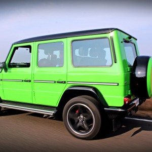 Mercedes AMG G Crazy Colour Motion shots