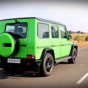 Mercedes AMG G Crazy Colour Motion shots