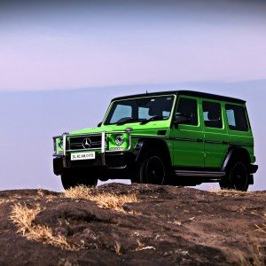 Mercedes AMG G Crazy Colour Off the road