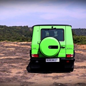 Mercedes AMG G Crazy Colour Off the road