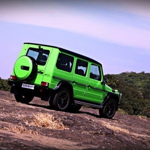 Mercedes AMG G Crazy Colour Off the road