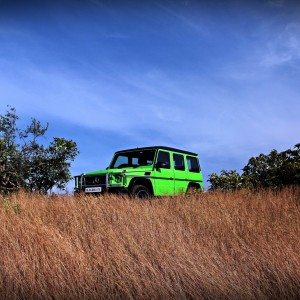 Mercedes AMG G Crazy Colour Off the road