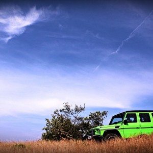 Mercedes AMG G Crazy Colour Off the road