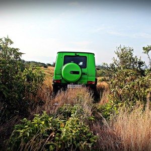 Mercedes AMG G Crazy Colour Off the road