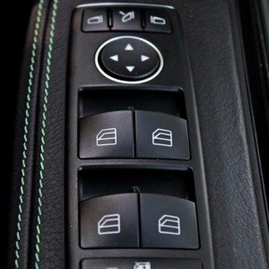 Mercedes AMG G Crazy Colour window switch console