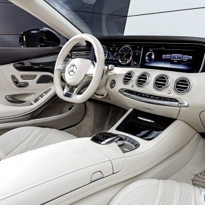 Mercedes AMG S  Cabriolet Interior