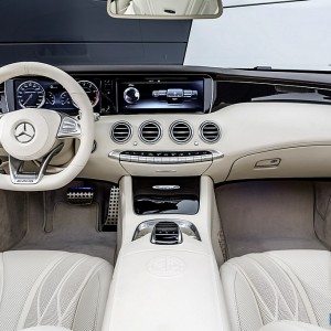 Mercedes AMG S  Cabriolet Interior