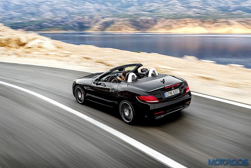 Mercedes-AMG SLC 43, obsidianschwarz mettalic  Mercedes-AMG SLC 43, obsidian black, mettalic