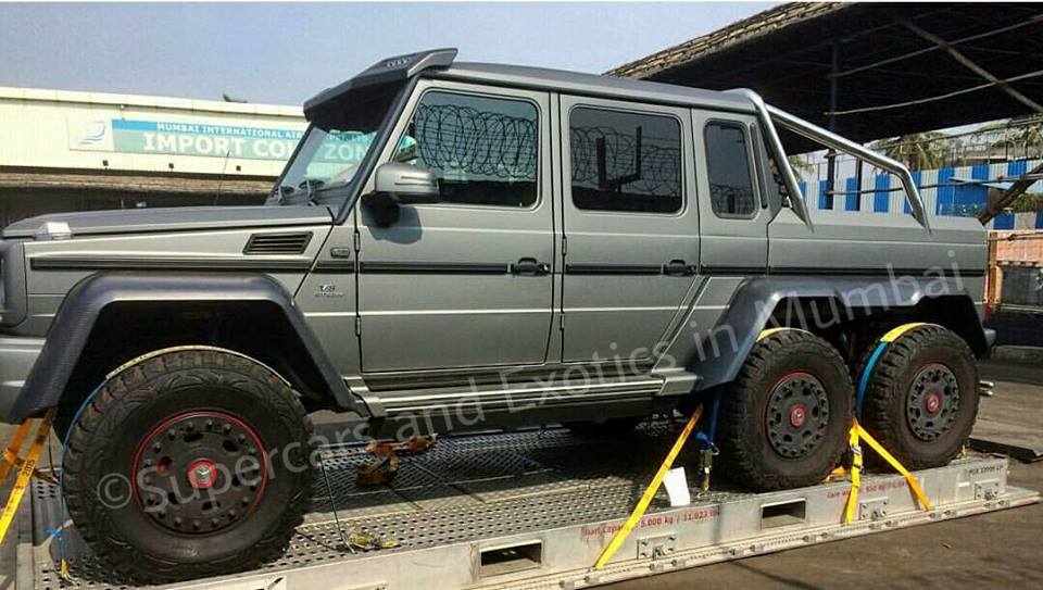 Somebody Just Called For A Beastly Mercedes Benz G 63 Amg 6x6 In Mumbai Motoroids