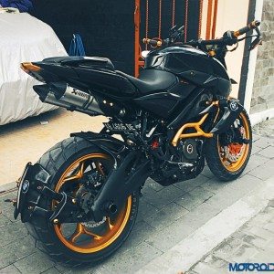 Modified Bajaj Pulsar NS by Judho Pralistyo