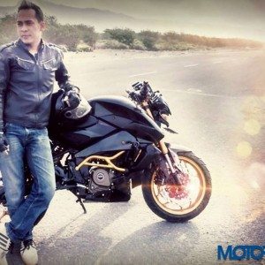 Modified Bajaj Pulsar NS by Judho Pralistyo