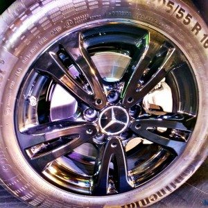 New  Mercedes A Class India wheel