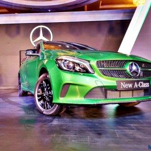 New  Mercedes A Class front