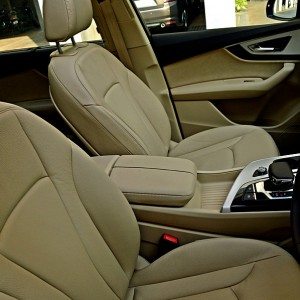 New Audi Q Front Seat