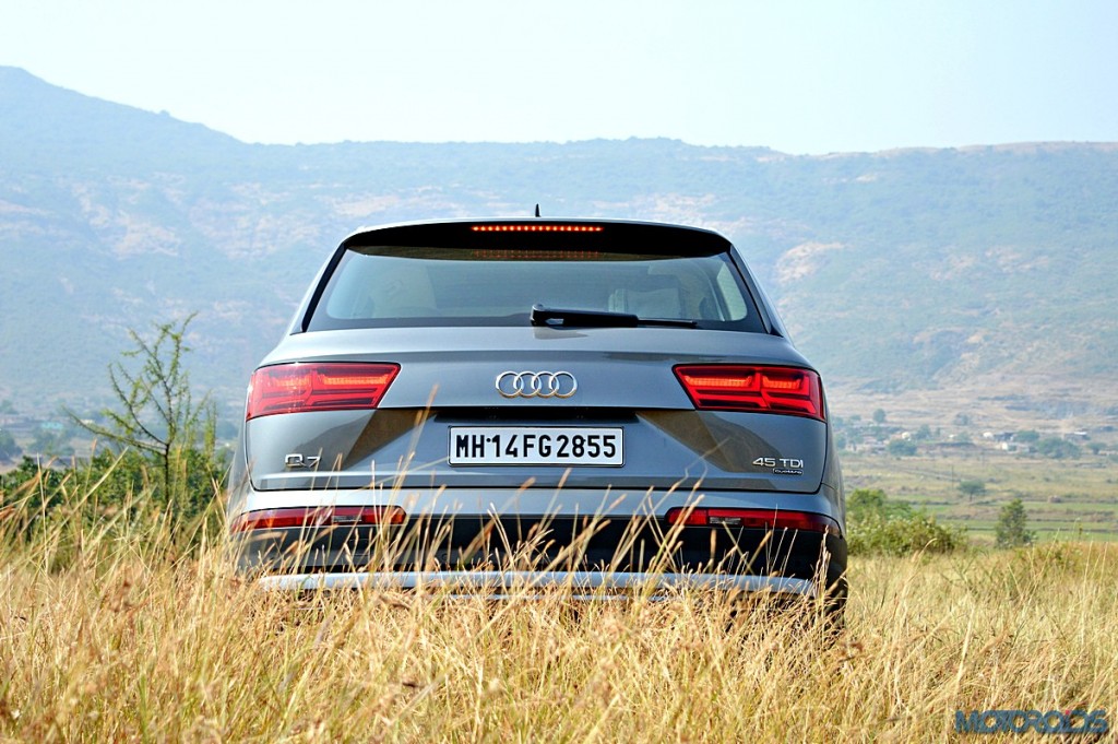 New Audi Q7 Rear