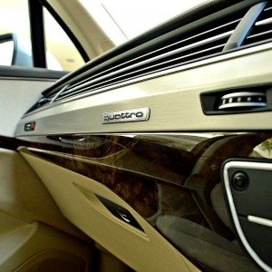 New Audi Q interior detail