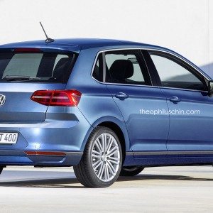 Next generation Volkswagen Polo Render