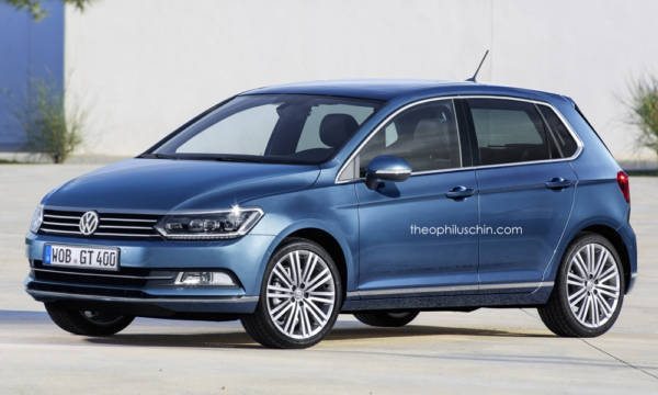 Next generation Volkswagen Polo Render
