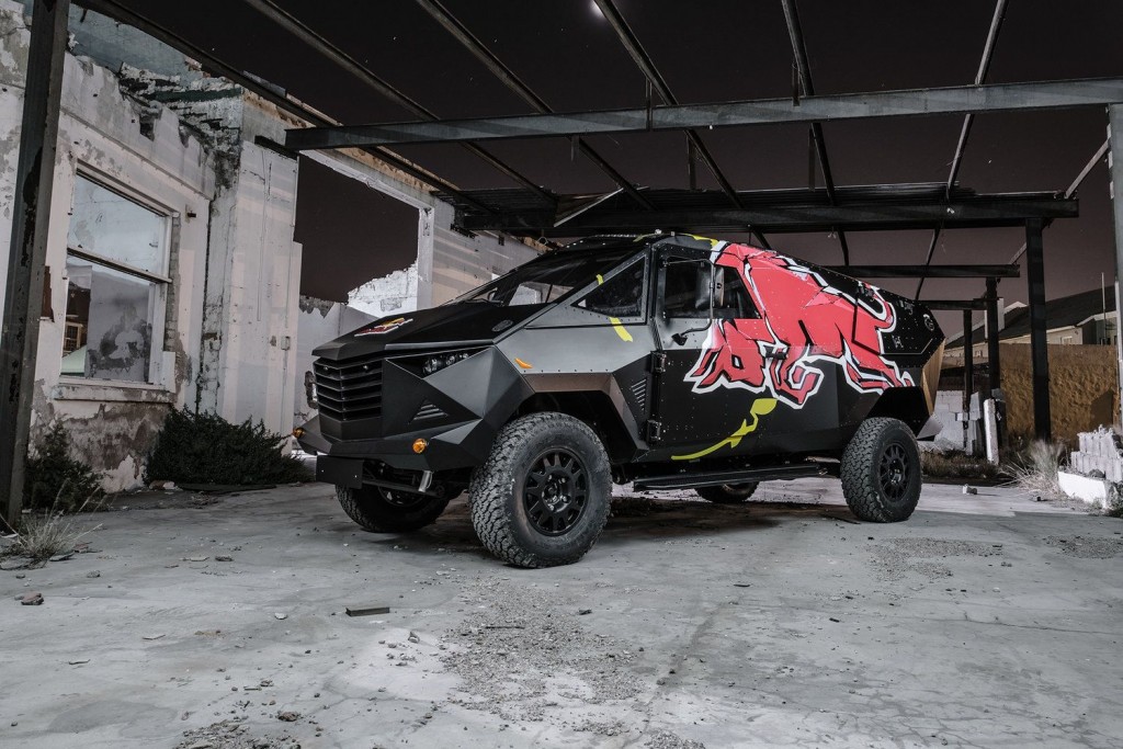 Red Bull Armoured Party Truck - 1