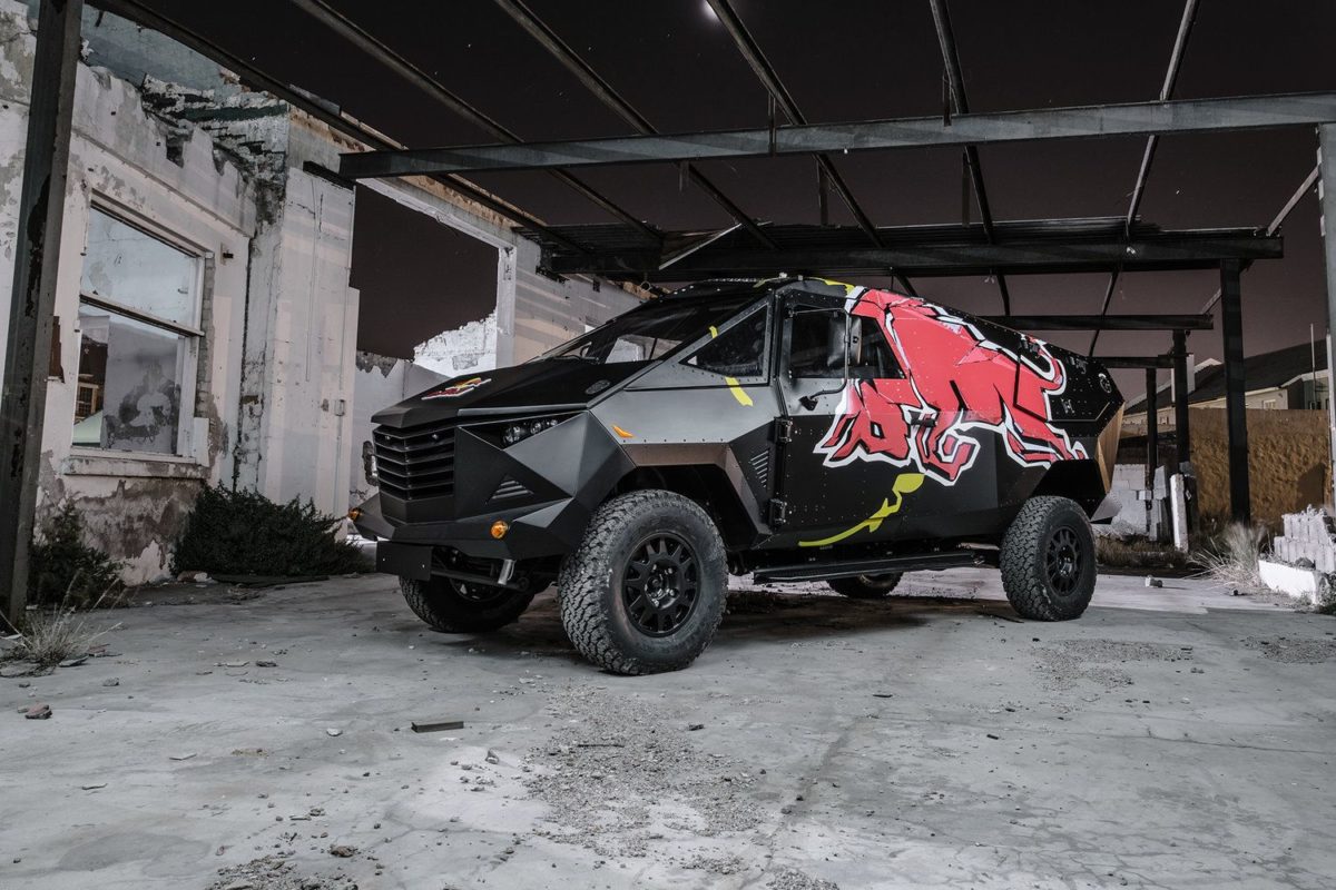 Red Bull Armoured Party Truck