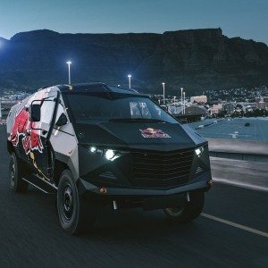 Red Bull Armoured Party Truck