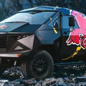 Red Bull Armoured Party Truck