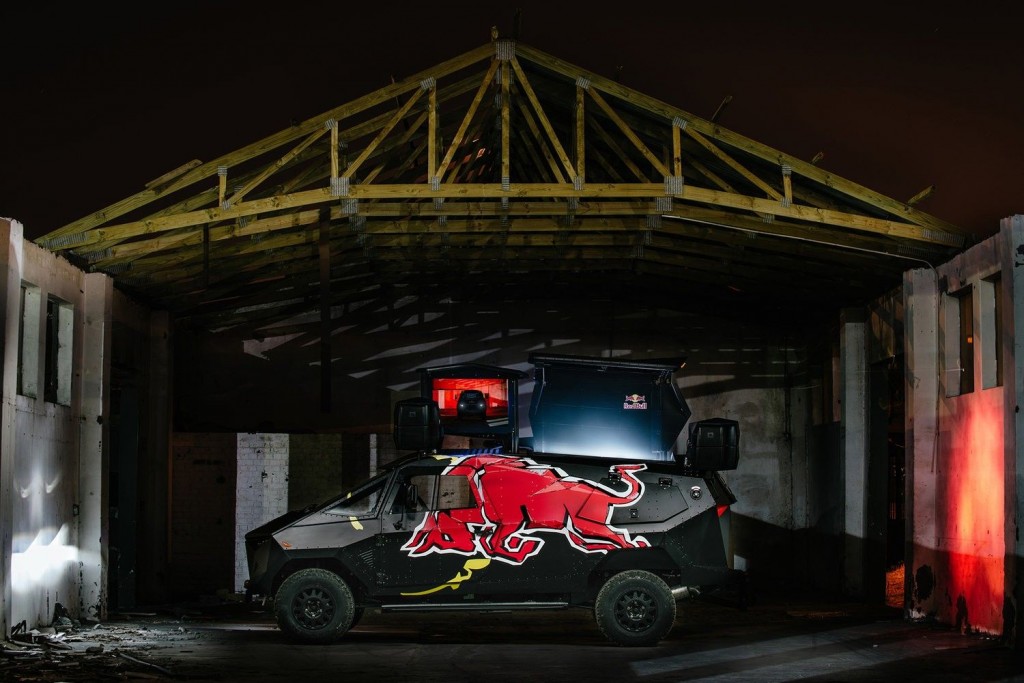 Red Bull Armoured Party Truck - 9