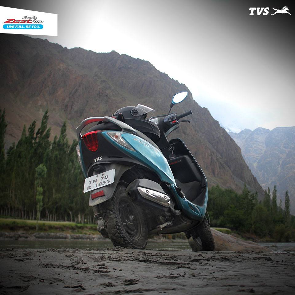 TVS Scooty 110 Himalayas Khardung La (11)