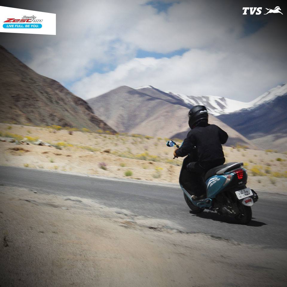 TVS Scooty 110 Himalayas Khardung La (4)