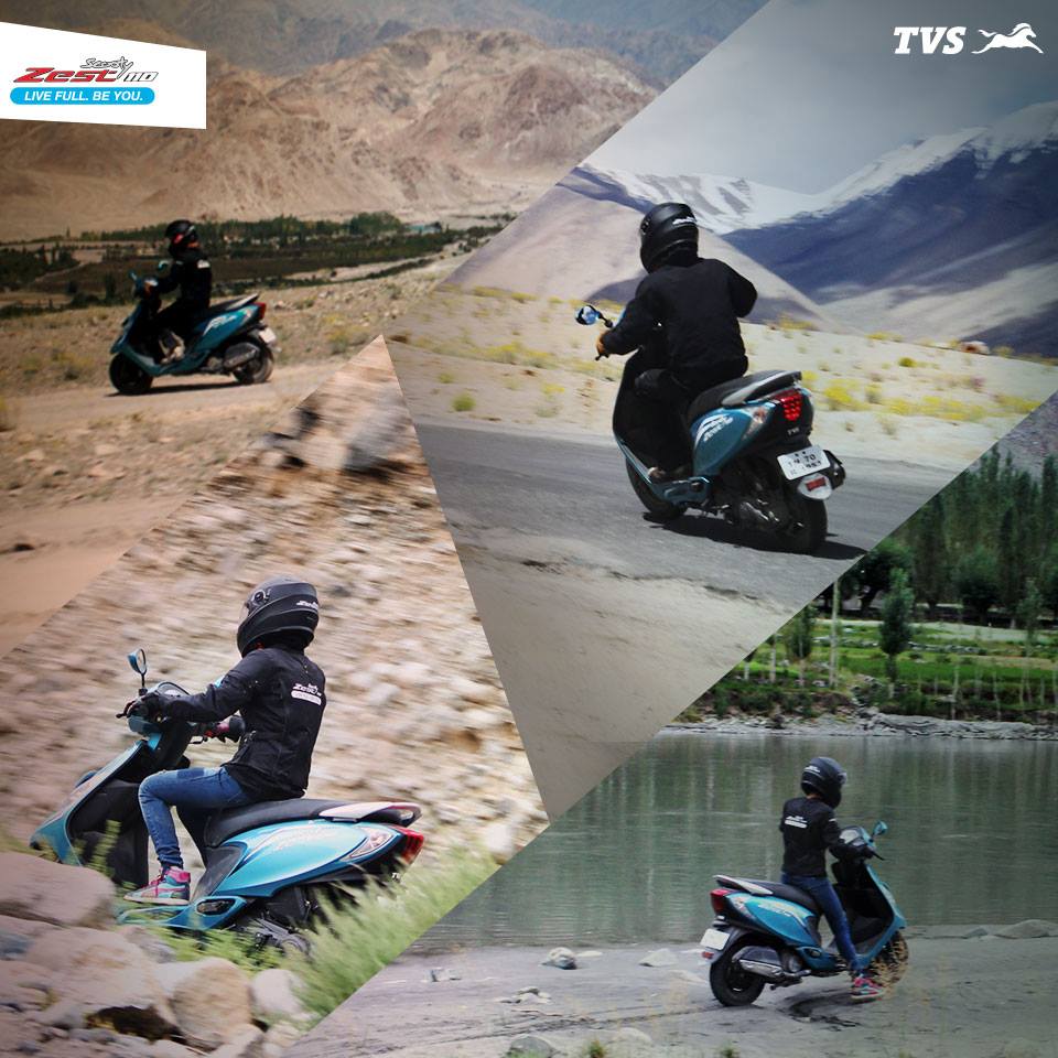 TVS Scooty 110 Himalayas Khardung La (6)