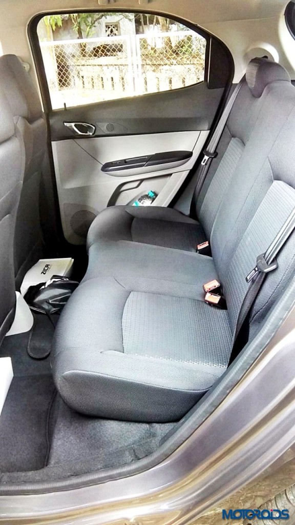 Tata Zica back seat