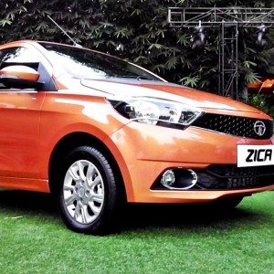 Tata Zica exterior orange