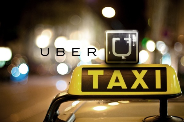 Uber cab taxi