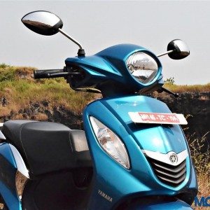 Yamaha Fascino frontal view