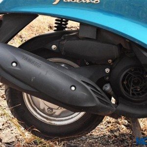 Yamaha Fascino heat shield